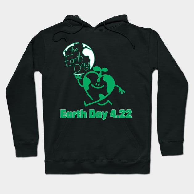 Earth Day 4.22 Hoodie by zzzozzo